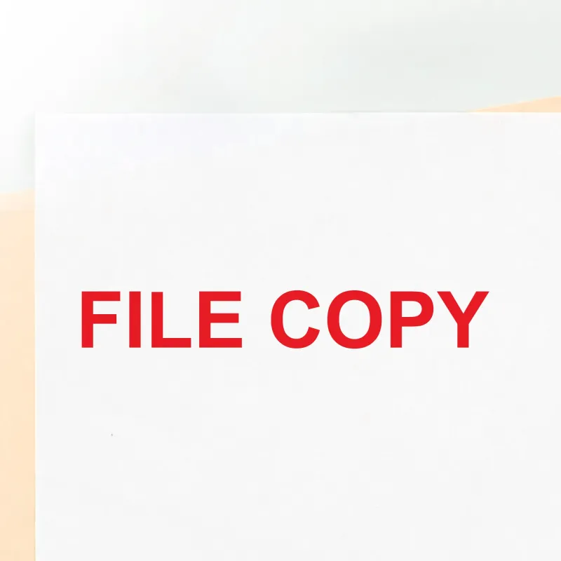 File Copy Stamp