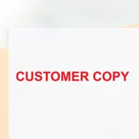 Customer Copy Stamp