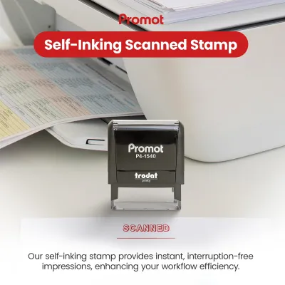 Line Scanned Stamp