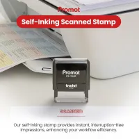 Line Scanned Stamp