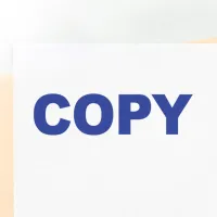Copy Stamp (Blue)