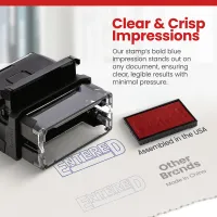 Box Outline Entered Stamp