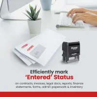 Check Box Entered Stamp