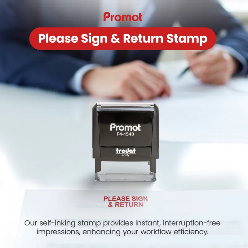 Please Sign and Return Stamp