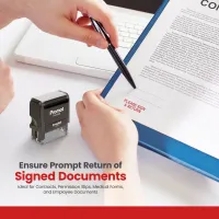 Please Sign and Return Stamp
