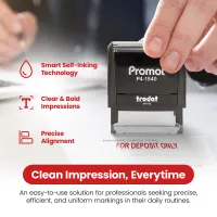 For Deposit Only Stamp (Red)