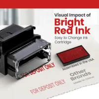 For Deposit Only Stamp (Red)