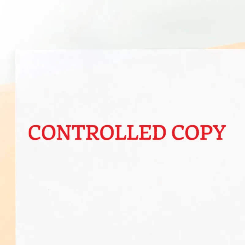 Controlled Copy Stamp