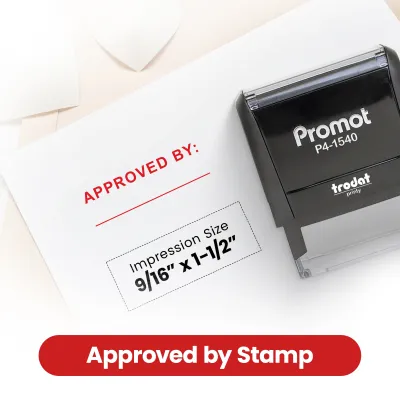 Approved by Stamp