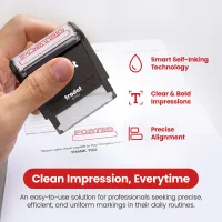 Box Outline Posted Stamp