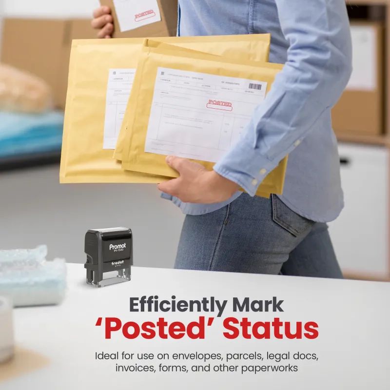 Box Outline Posted Stamp