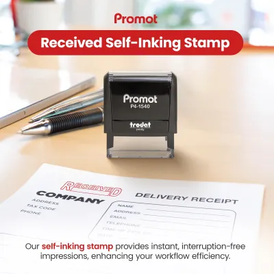 Box Outline Received Stamp