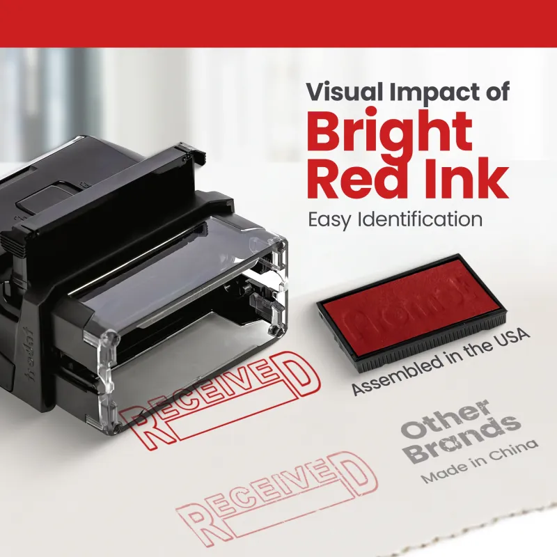 Box Outline Received Stamp