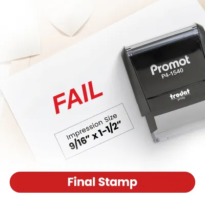 Fail Stamp