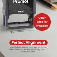 Notary Acknowledgement Stamp (Black)
