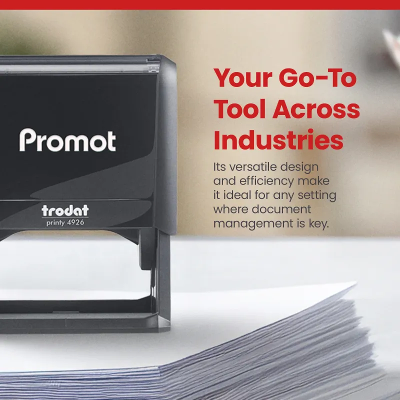 Notary Acknowledgement Stamp (Black)