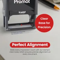 Notary Acknowledgement Stamp (Blue)