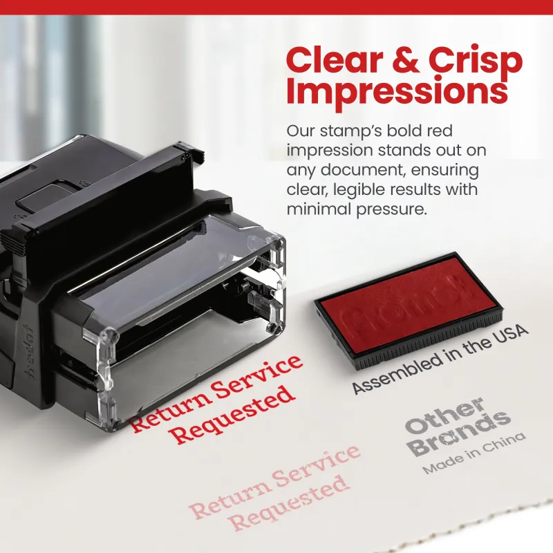 Return Service Requested Stamp