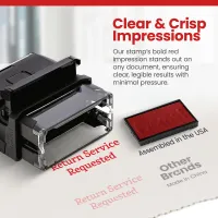 Return Service Requested Stamp