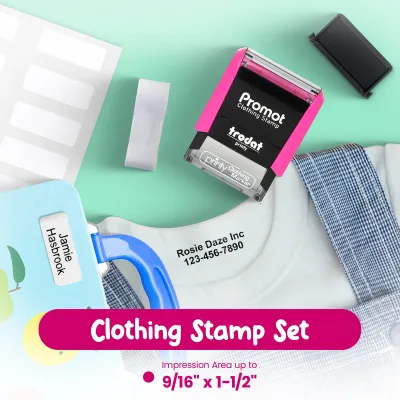 Clothing Stamp Set