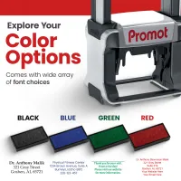 6-Line Custom Professional Stamp (Small)