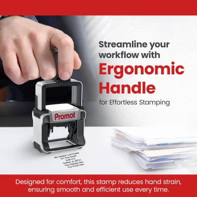 6-Line Custom Professional Stamp (Small)