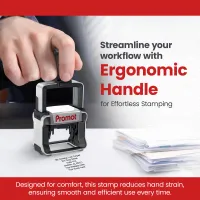 6-Line Custom Professional Stamp (Small)