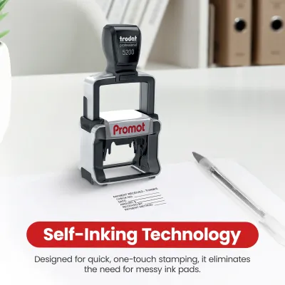 6-Line Custom Professional Stamp (Small)