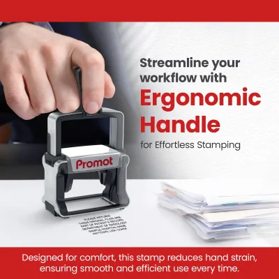 6-Line Custom Professional Stamp (Medium)