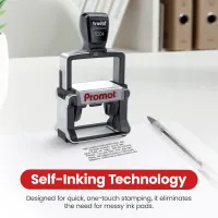 6-Line Custom Professional Stamp (Medium)