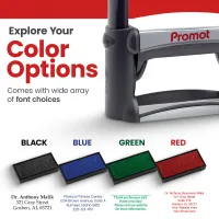 6-Line Custom Professional Stamp (Large)