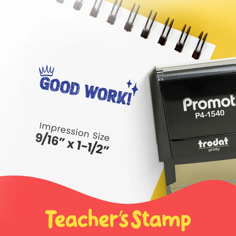 Good Work! - Teacher Stamp