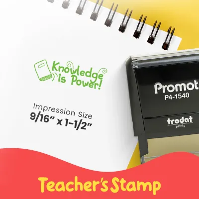 Knowledge is Power! - Teacher Stamp