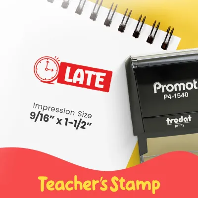 Late - Teacher Stamp