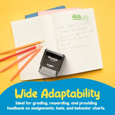Let's Work Together On This One - Teacher Stamp