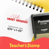 Smart Answers! - Teacher Stamp