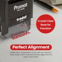 Missing Homework - Teacher Stamp