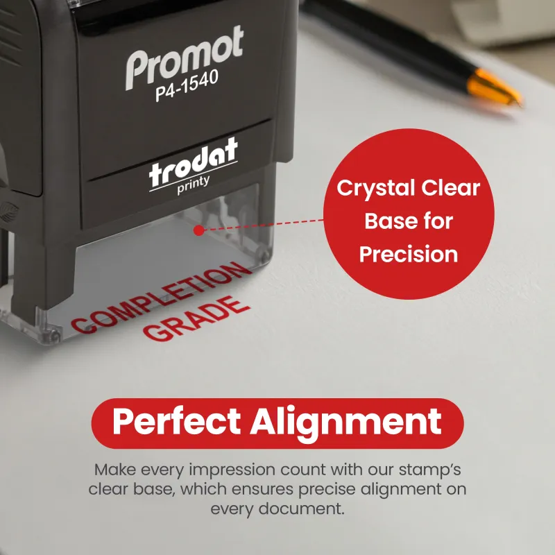 Completion Grade - Teacher Stamp