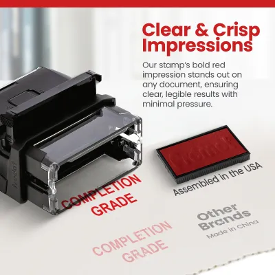 Completion Grade - Teacher Stamp
