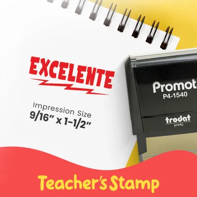 Excelente - Teacher Stamp