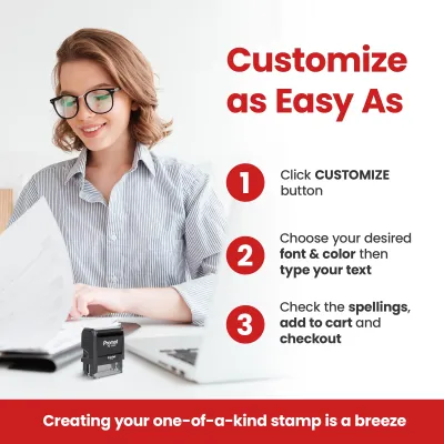 Up to 3 Lines Stamp (Small)