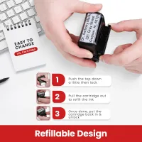 Up to 3 Lines Stamp (Small)