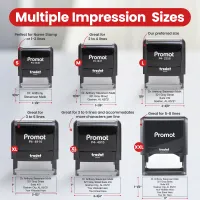 Up to 4 Lines Stamp (Medium)