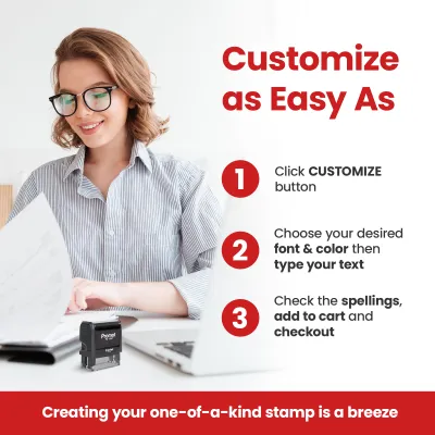 Up to 4 Lines Stamp (Medium)