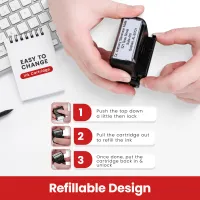 Up to 4 Lines Stamp (Medium)
