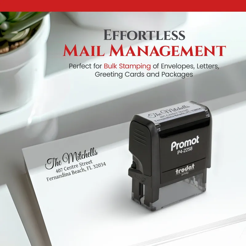 Address Stamp 3 Line
