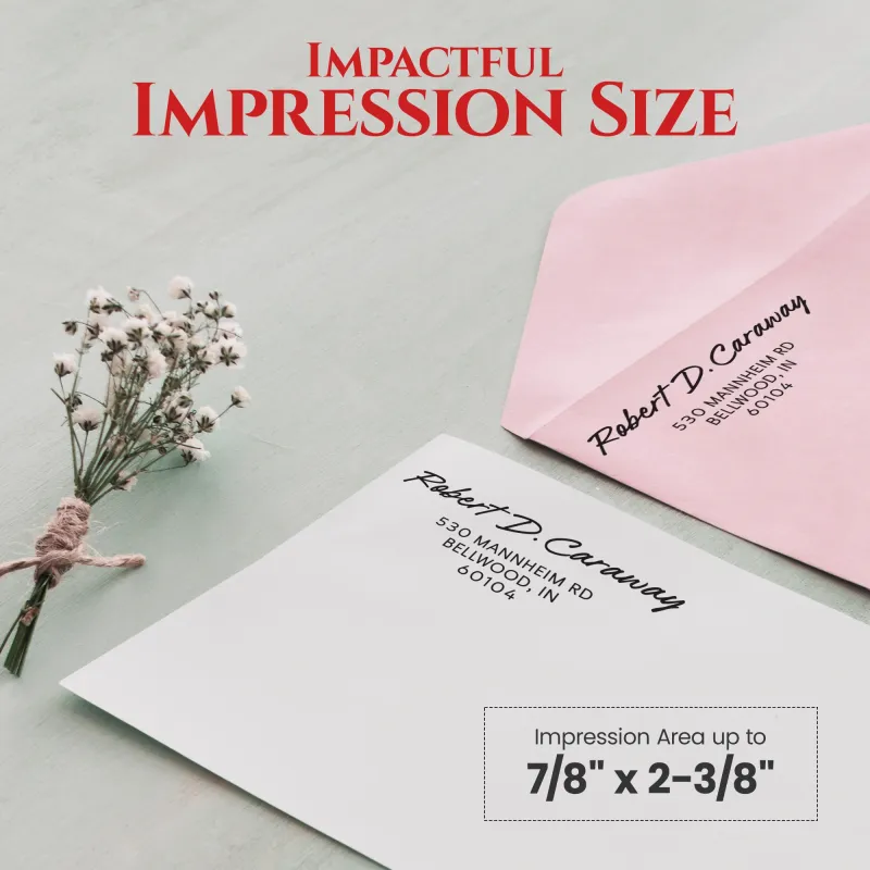 Address Stamp Design 2 - Large
