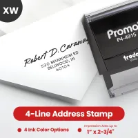 Address Stamp Design 2 - Extra Wide
