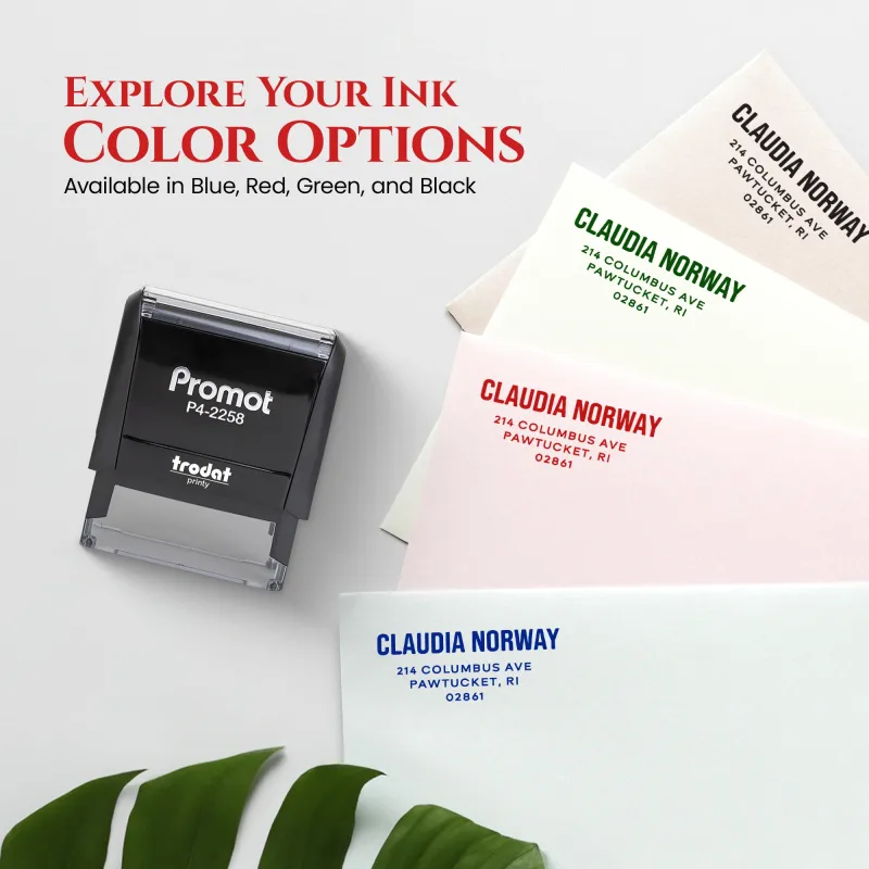 Address Stamp Design 3 - Large