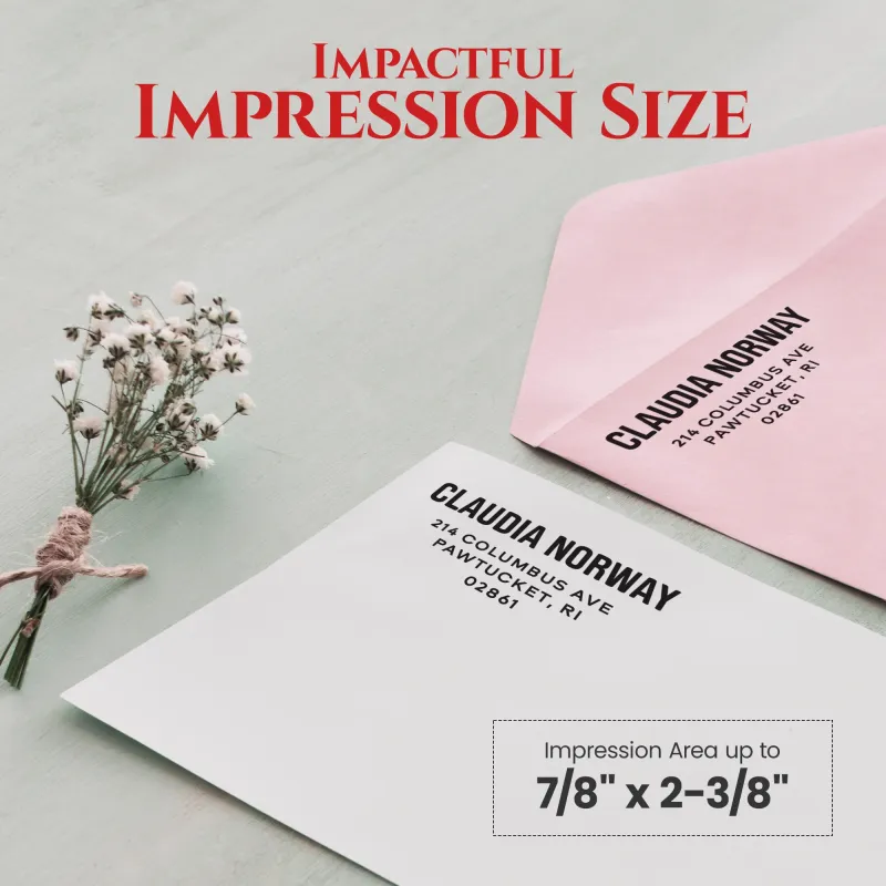Address Stamp Design 3 - Large